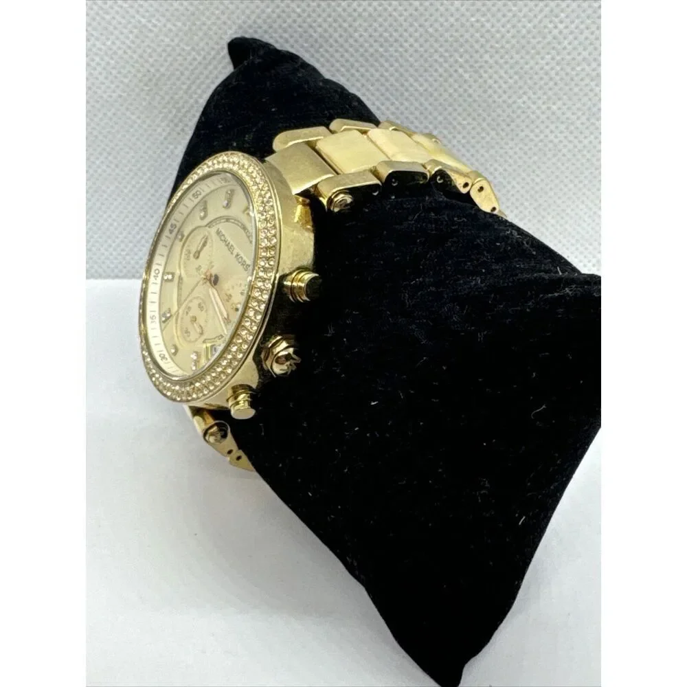 Michael Kors MK5632 Women's Gold Tone Analog Dial Quartz Wrist Watch JNA372